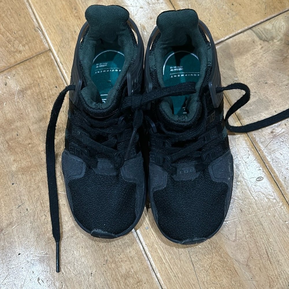 Adidas black sneakers